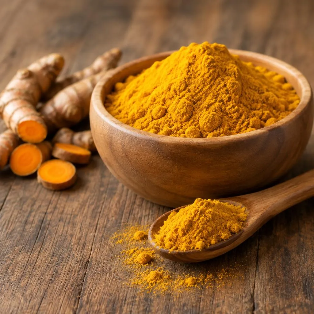 Indian turmeric powder supplied by Shree Rajasvi
